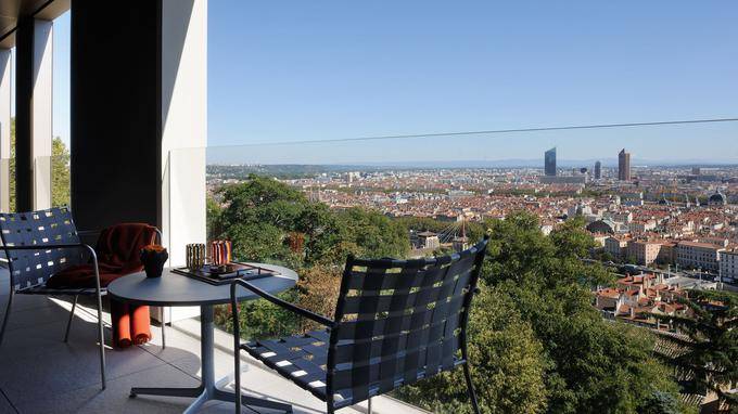 Villa Maïa vue sur Lyon